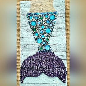 24x12 Handmade mermaid